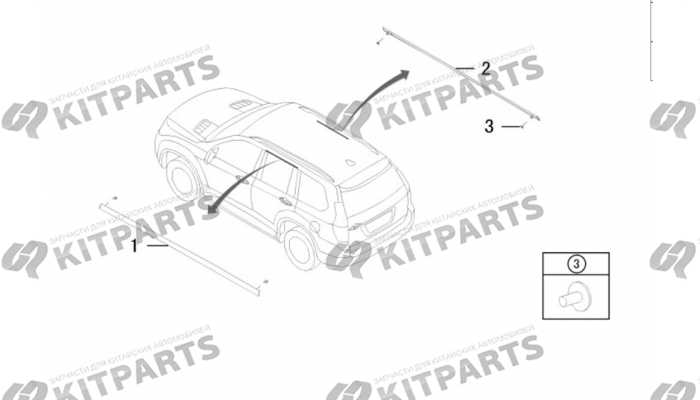 Наружные трим полосы Haval